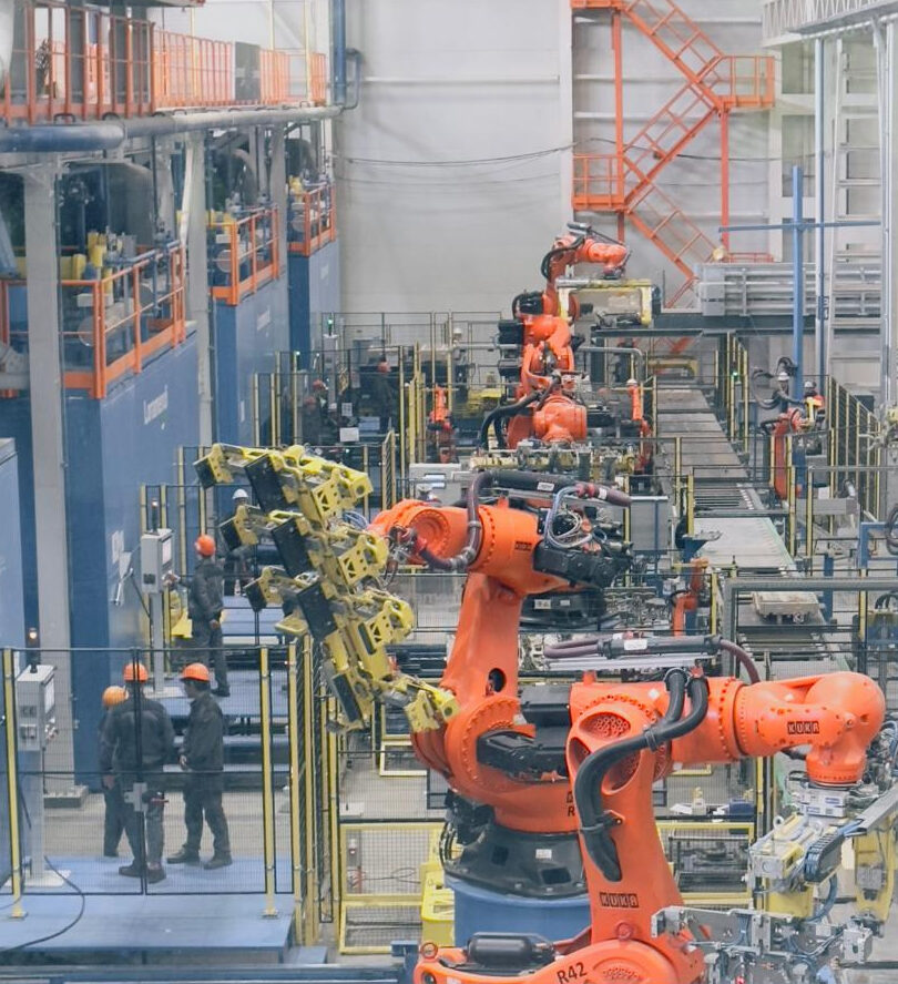 CIF (Cast Iron Foundry) project with a capacity of 35,000 tons per year